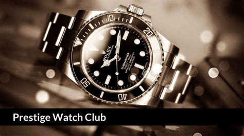 prestige watch club rolex